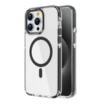 Apple iPhone 15 Pro Max Kılıf M-safe Şarj Özellikli Airbagli Takılabilir Askı Aparatlı Zore Nana Kapak