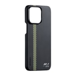 Apple iPhone 15 Pro Max Kılıf M-safe Şarj Özellikli Aramid Fiber Pitaka Tactile Woven Break The Line Kapak
