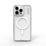 Apple iPhone 15 Pro Max Kılıf M-safe Şarj Özellikli Şeffaf Transparan Wiwu Turkey D Serisi Kapak