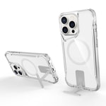 Apple iPhone 15 Pro Max Kılıf M-safe Şarj Özellikli Zore T-Max Standlı Kapak