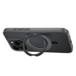 Apple iPhone 15 Pro Max Kılıf M-safe Şarj Özellikli Standlı YoungKit Hermit Bracket Serisi Kapak