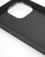 Apple iPhone 15 Pro Max Kılıf M-safe Şarj Özellikli Karbon Fiber Görünümlü Zore Troy Kapak