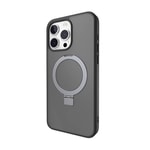 Apple iPhone 15 Pro Max Kılıf M-safe Şarj Özellikli Yüzük Standlı Lisanslı Switcheasy Magstand-M Kapak