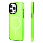 Apple iPhone 15 Pro Max Kılıf M-safe Şarj Özellikli Youngkit Hidden Sand Serisi Kapak