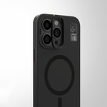 Apple iPhone 15 Pro Max Kılıf M-safe Şarj Özellikli Standlı YoungKit Hermit Bracket Serisi Kapak