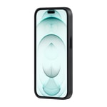 Apple iPhone 15 Pro Max Kılıf M-safe Şarj Özellikli 600D Aramid Fiber Pitaka Military-Grade Classic Serisi Black-Grey Twill Kapak