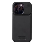 Apple iPhone 15 Pro Max Kılıf M-safe Şarj Özellikli Mekanizmalı Koku Hazneli Zore Mostar Kapak