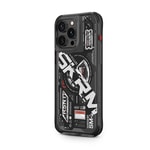Apple iPhone 15 Pro Max Kılıf M-safe Şarj Özellikli Katmanlı Makine Temalı SkinArma Ekho Kapak