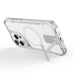 Apple iPhone 15 Pro Max Kılıf M-safe Şarj Özellikli Zore T-Max Standlı Kapak