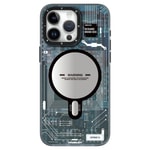 Apple iPhone 15 Pro Max Kılıf M-safe Şarj Özellikli YoungKit Technology Serisi Kapak