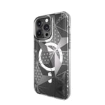 Apple iPhone 15 Pro Max Kılıf M-safe Şarj Özellikli Çift IMD Baskılı Lisanslı Switcheasy Artist-M Asanoha Kapak