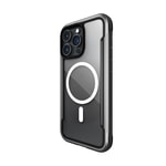 Apple iPhone 15 Pro Max Kılıf M-safe Şarj Özellikli Airbagli Raptic Shield Serisi Şeffaf Arka Yüzey Kapak