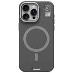 Apple iPhone 15 Pro Max Kılıf M-safe Şarj Özellikli Standlı Zore M-safe Klon Lensli Kapak