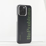 Apple iPhone 15 Pro Max Kılıf M-safe Şarj Özellikli Lumintex Teknolojili Fosforlu Aramid Fiber Pitaka Tactile Woven Aries Serisi Kapak