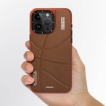Apple iPhone 15 Pro Max Kılıf M-safe Şarj Özellikli Youngkit Backboard Serisi Leather Kapak