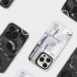 Apple iPhone 15 Pro Max Kılıf M-safe Şarj Özellikli Mekanik Tasarımlı Benks Perspective Serisi Kapak