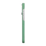 Apple iPhone 15 Pro Max Kılıf M-safe Şarj Özellikli Aramid Fiber Pitaka Ultra-Slim Classic Serisi Forest Green Kapak