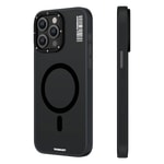 Apple iPhone 15 Pro Max Kılıf M-safe Şarj Özellikli Youngkit Hidden Sand Serisi Kapak