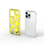 Apple iPhone 15 Pro Max Kılıf M-safe Şarj Özellikli Boya Desenli Wiwu Fluorescent G Serisi Kapak
