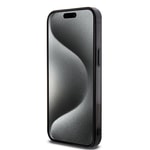 Apple iPhone 15 Pro Max Kılıf Mercedes Benz Orjinal Lisanslı M-safe Şarj Özellikli Çift Katmanlı Paralel Çizgi Desenli Kapak