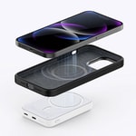 Apple iPhone 15 Pro Max Kılıf Recci Aurora Serisi M-safe Şarj Özellikli Kapak