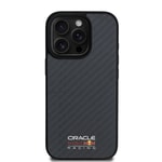 Apple iPhone 15 Pro Max Kılıf Redbull Orjinal Lisanslı M-safe Şarj Özellikli Karbon Fiber Tasarımlı Parlayan Logolu Kapak