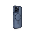 Apple iPhone 15 Pro Max Kılıf SkinArma Şeffaf M-safe Şarj Özellikli Kado Kartlıklı Saido Kapak