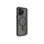 Apple iPhone 15 Pro Max Kılıf SkinArma Şeffaf M-safe Şarj Özellikli Kado Kartlıklı Saido Kapak
