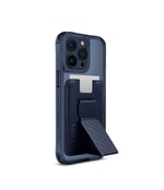 Apple iPhone 15 Pro Max Kılıf SkinArma Şeffaf M-safe Şarj Özellikli Kado Kartlıklı Saido Kapak