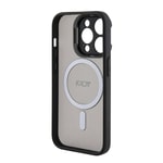 Apple iPhone 15 Pro Max Kılıf TUMI Orjinal Lisanslı M-safe Şarj Özellikli Kamera Standlı Buzlu Mat Kapak