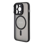 Apple iPhone 15 Pro Max Kılıf TUMI Orjinal Lisanslı M-safe Şarj Özellikli Kamera Standlı Buzlu Mat Kapak
