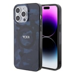 Apple iPhone 15 Pro Max Kılıf TUMI Orjinal Lisanslı M-safe Şarj Özellikli PC TPU Çift Katmanlı Kamuflaj Desenli Kapak