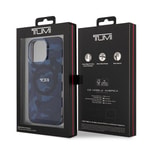 Apple iPhone 15 Pro Max Kılıf TUMI Orjinal Lisanslı M-safe Şarj Özellikli PC TPU Çift Katmanlı Kamuflaj Desenli Kapak