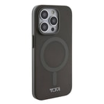 Apple iPhone 15 Pro Max Kılıf TUMI Orjinal Lisanslı M-safe Şarj Özellikli Buzlu Mat Kapak
