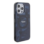 Apple iPhone 15 Pro Max Kılıf TUMI Orjinal Lisanslı M-safe Şarj Özellikli PC TPU Çift Katmanlı Kamuflaj Desenli Kapak
