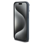Apple iPhone 15 Pro Max Kılıf TUMI Orjinal Lisanslı M-safe Şarj Özellikli Kamera Standlı Buzlu Mat Kapak