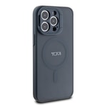 Apple iPhone 15 Pro Max Kılıf TUMI Orjinal Lisanslı M-safe Şarj Özellikli Kamera Standlı Buzlu Mat Kapak