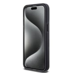 Apple iPhone 15 Pro Max Kılıf TUMI Orjinal Lisanslı M-safe Şarj Özellikli Buzlanmış Saydam Ağ Kamuflajı Desenli Kapak