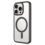 Apple iPhone 15 Pro Max Kılıf Wireless Şarj Özellikli Sert PC Zore Mat Riksos M-safe Kapak