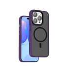 Apple iPhone 15 Pro Max Kılıf Wiwu FGG-011 M-safe Şarj Özellikli Kamera Korumalı Kapak