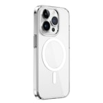 Apple iPhone 15 Pro Max Kılıf Wiwu FYY-014 M-safe Şarj Özellikli Şeffaf Kapak