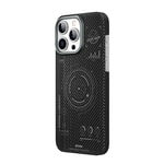 Apple iPhone 15 Pro Max Kılıf Wiwu HHX-016 Karbon Fiber 600D Mars Kapak
