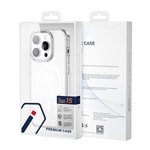 Apple iPhone 15 Pro Max Kılıf Wiwu MCC-101 Magnetic Crystal Sert PC Kapak
