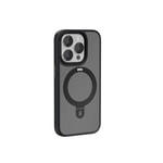Apple iPhone 15 Pro Max Kılıf Wiwu ZMM-010 M-safe Şarj Özellikli Mat Arka Yüzey Standlı Kapak