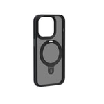 Apple iPhone 15 Pro Max Kılıf Wiwu ZMM-010 M-safe Şarj Özellikli Mat Arka Yüzey Standlı Kapak