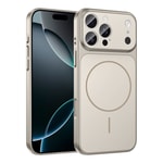 Apple iPhone 15 Pro Max Kılıf Zore M-Safe Şarj Özellikli Kamera Korumalı Formen Kapak