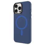 Apple iPhone 15 Pro Max Kılıf Zore M-safe Şarj Özellikli Buzlu Transparan C-Pro Sert Kapak