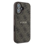 Apple iPhone 16 Guess Orjinal Lisanslı Kılıf + Ekran Koruyucu + Lens Koruyucu 3in1 Aksesuar Seti
