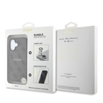Apple iPhone 16 Guess Orjinal Lisanslı Kılıf + Ekran Koruyucu + Lens Koruyucu 3in1 Aksesuar Seti