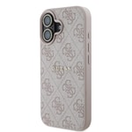 Apple iPhone 16 Guess Orjinal Lisanslı Kılıf + Ekran Koruyucu + Lens Koruyucu 3in1 Aksesuar Seti